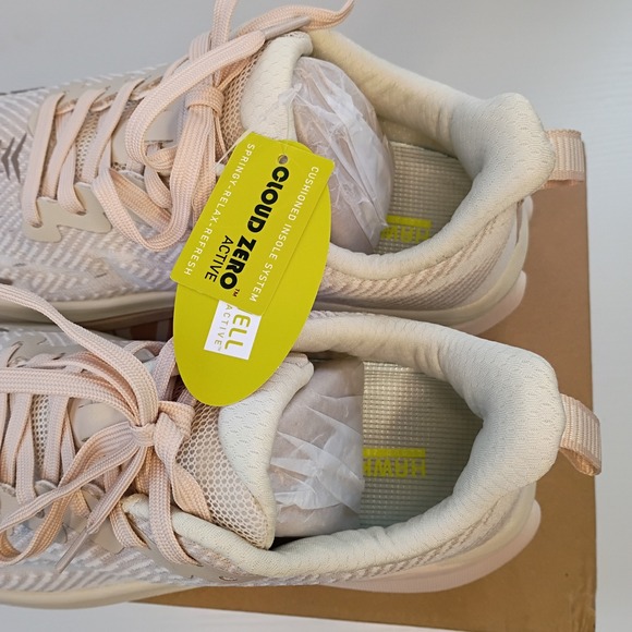 NWT Hawkwell Cloud Zero Active Womens Running Shoes Beige Knit XP9501 Size 8 NEW - Picture 6 of 10